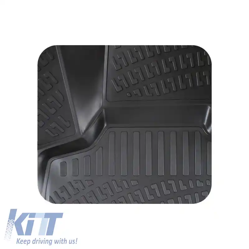 Covorașe auto 3D din cauciuc TPE potrivite pentru Audi A3 8P 2003-2012 Rizline 4 bucăți negre-image-6291705