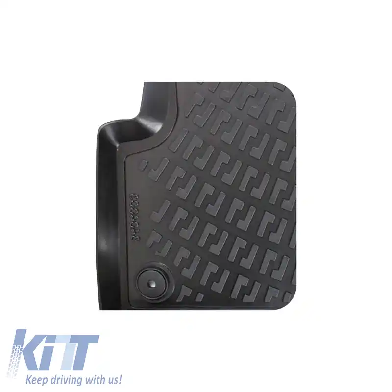 Covorașe auto 3D din cauciuc TPE potrivite pentru Audi A4 B8 Sedan 2008-2015 / A4 B9 Sedan 2016- / A5 2007-2015 Rizline 4 bucăți Negre-image-6291715