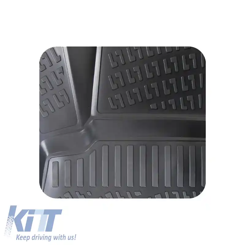 Covorașe auto 3D din cauciuc TPE potrivite pentru Mercedes W176/W177/B-CLASS W246/CLA/GLA Rizline 4 bucăți negre-image-6291738