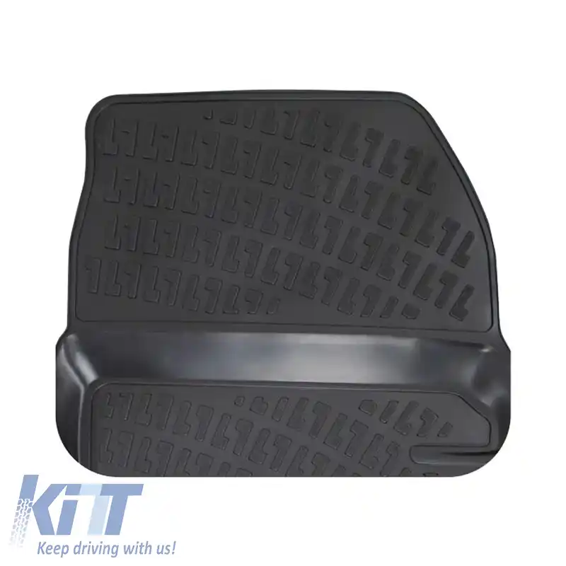 Covorașe auto 3D din cauciuc TPE potrivite pentru Ford Kuga 2012 - Rizline 4 bucăți negre-image-6291749
