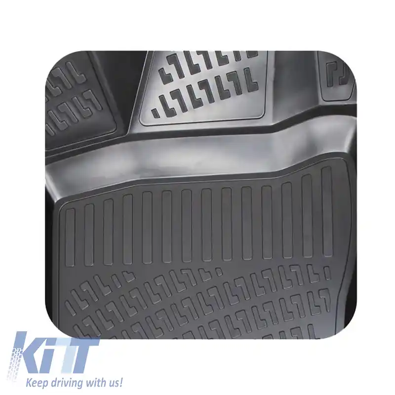 Covorașe auto 3D din cauciuc TPE potrivite pentru Opel Vectra Β 1998-2002 Rizline 4 bucăți negre-image-6291815