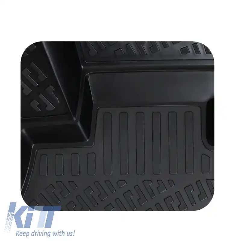 Covorașe auto 3D din cauciuc TPE potrivite pentru Mini Countryman 2017 - Rizline 4 bucăți negre-image-6292093