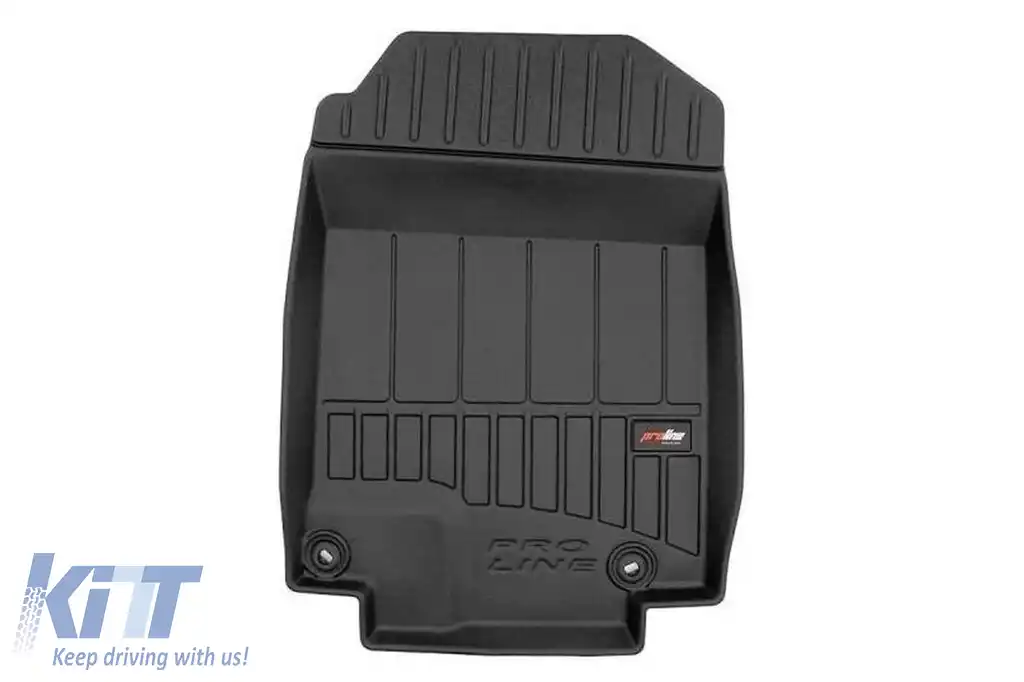 Covorașe din cauciuc specifice, potrivite pentru Honda CR-V 2012-2018, set de 3 piese, culoare neagră, cu garanție de 24 de luni din seria Frogum 3D ProLine.-image-6222554