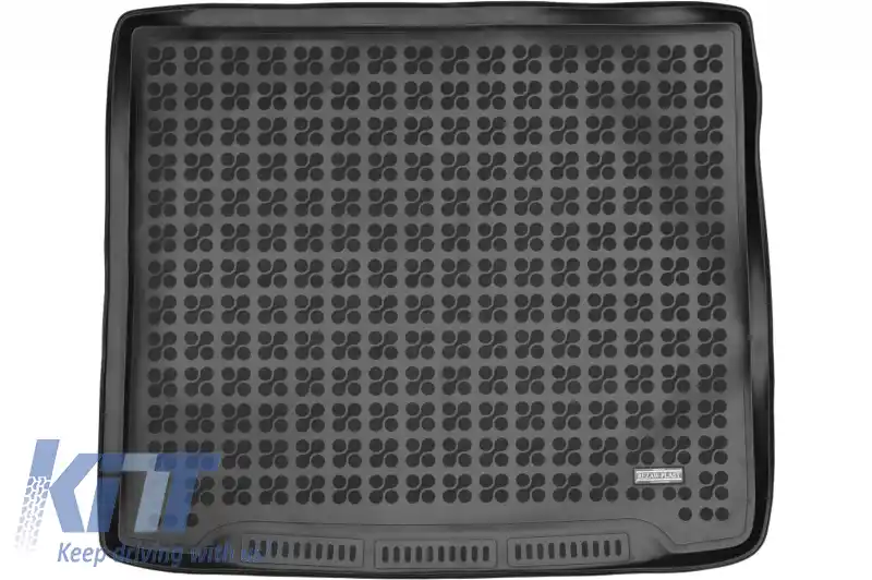 Covoras Tavita Portbagaj din Cauciuc compatibil cu Ford Focus MK4 Station Wagon (2018-up) roata de rezerva mica