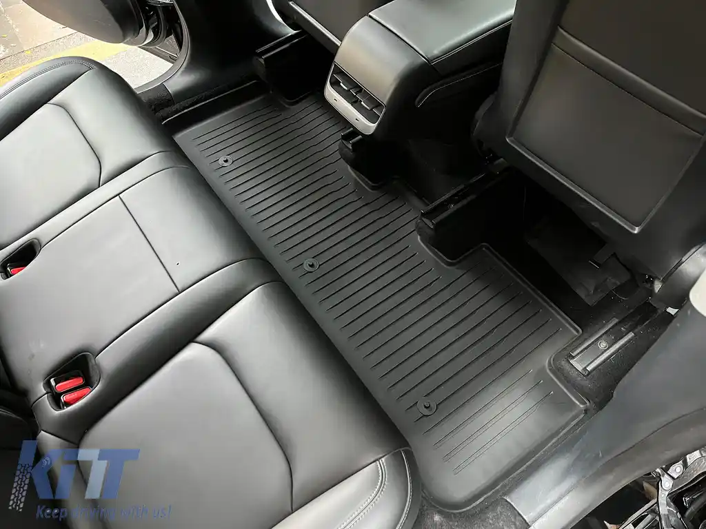 Covorase 3D Negre PREMIUM LINE potrivite pentru Tesla Model Y din 2019-image-6204805