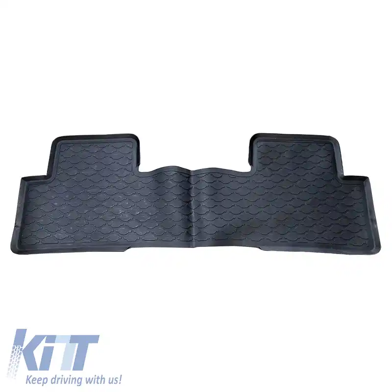 Covorase auto 3D din cauciuc potrivite pentru Peugeot 4007 2008-2012 / Citroen C-Crosser 2008-2013 / Mitsubishi Outlander 2007-2012 ''Star Diamond'' 3 Pcs Negru-image-6307685