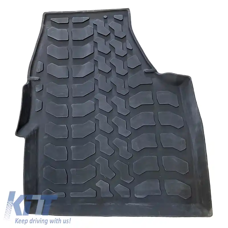 Covorase auto 3D din cauciuc potrivite pentru Land Rover Freelander 2 2007-2014 ''Star Diamond'' 3 bucăți negre-image-6307709