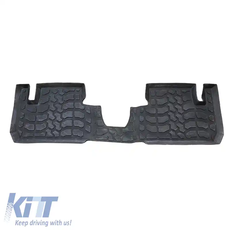 Covorase auto 3D din cauciuc potrivite pentru Land Rover Freelander 2 2007-2014 ''Star Diamond'' 3 bucăți negre-image-6307712