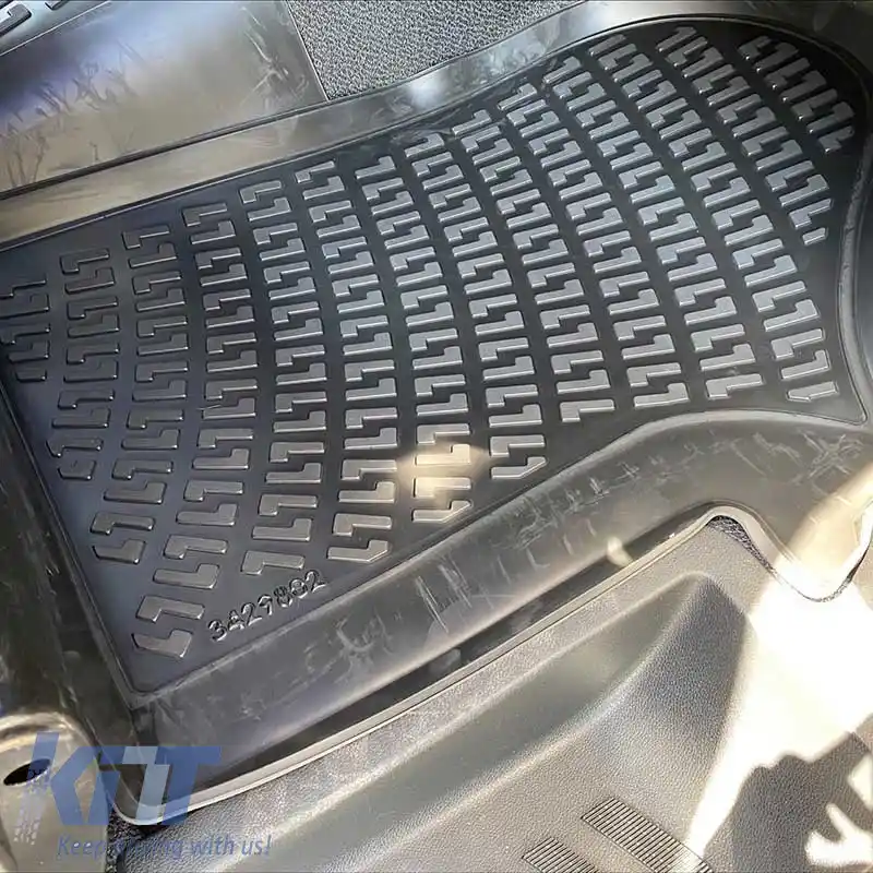 Covorase auto 3D din cauciuc TPE potrivite pentru Mercedes Vito W447 2014- RL117500 /Viano 2014- Rizline 3 bucăți negre-image-6291964