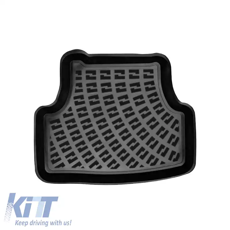 Covorase auto 3D din cauciuc TPE potrivite pentru VW Polo ΑW 17+ / Audi A1 18+ / Seat Ibiza KJ 17+ / Arona KJ7 17+ / Skoda Fabia 21+ Rizline 4 bucăți negre-image-6292116