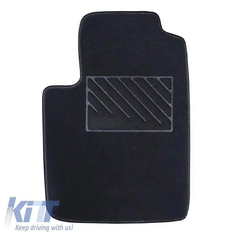 Covorase auto universale Comfort Negru 2 bucăți-image-6291330