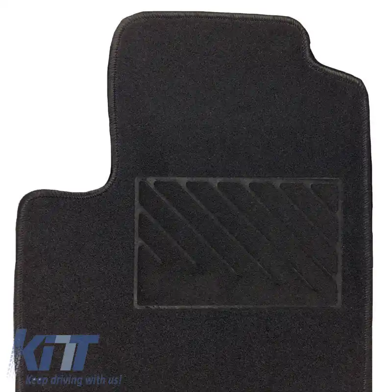 Covorase auto universale Comfort Negru 2 bucăți-image-6291332