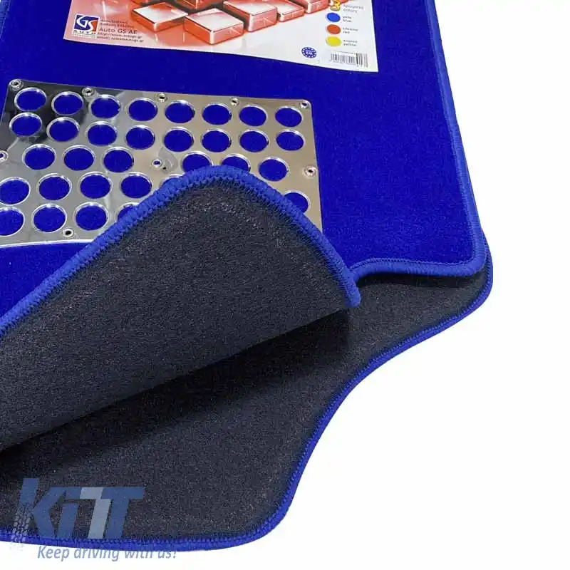 Covorase auto universale Passion Blue 5 bucăți-image-6291269