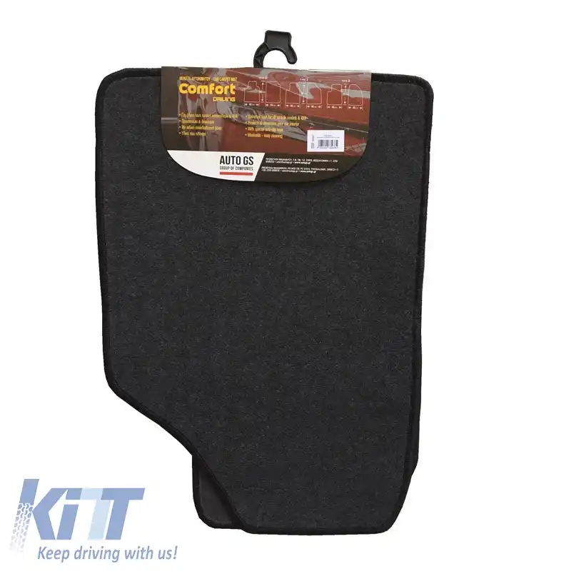 Covorase auto universale potrivite pentru Comfort Grey 5 buc.-image-6291297