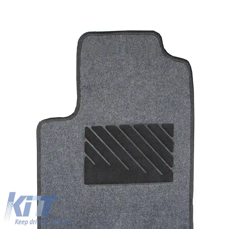 Covorase Auto Universale Potrivite pentru Comfort Gri 2 Piese-image-6304435