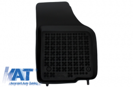 Covorase Presuri Auto Negru din Cauciuc compatibil cu VW Sharan II (5 locuri) 2010-, SEAT Alhambra (5 locuri) 2010--image-6018780