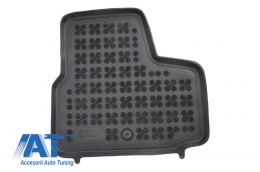 Covorase Presuri Auto Negru din Cauciuc  compatibil cu SKODA Citigo, compatibil cu VW UP,SEAT Mii-image-6020463