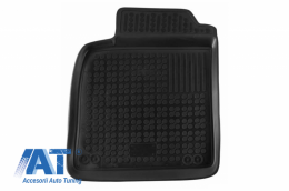 Covorase Presuri Auto Negru din Cauciuc compatibil cu Saab 9-3 II (2002-2014)-image-6058935