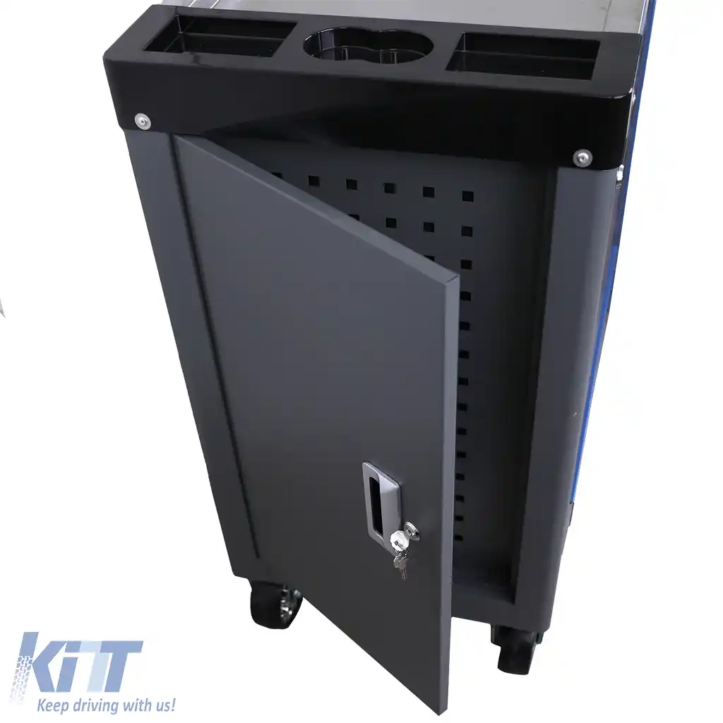 Cărucior de unelte premium, cărucior de atelier multifuncțional complet cu unelte-image-6205446