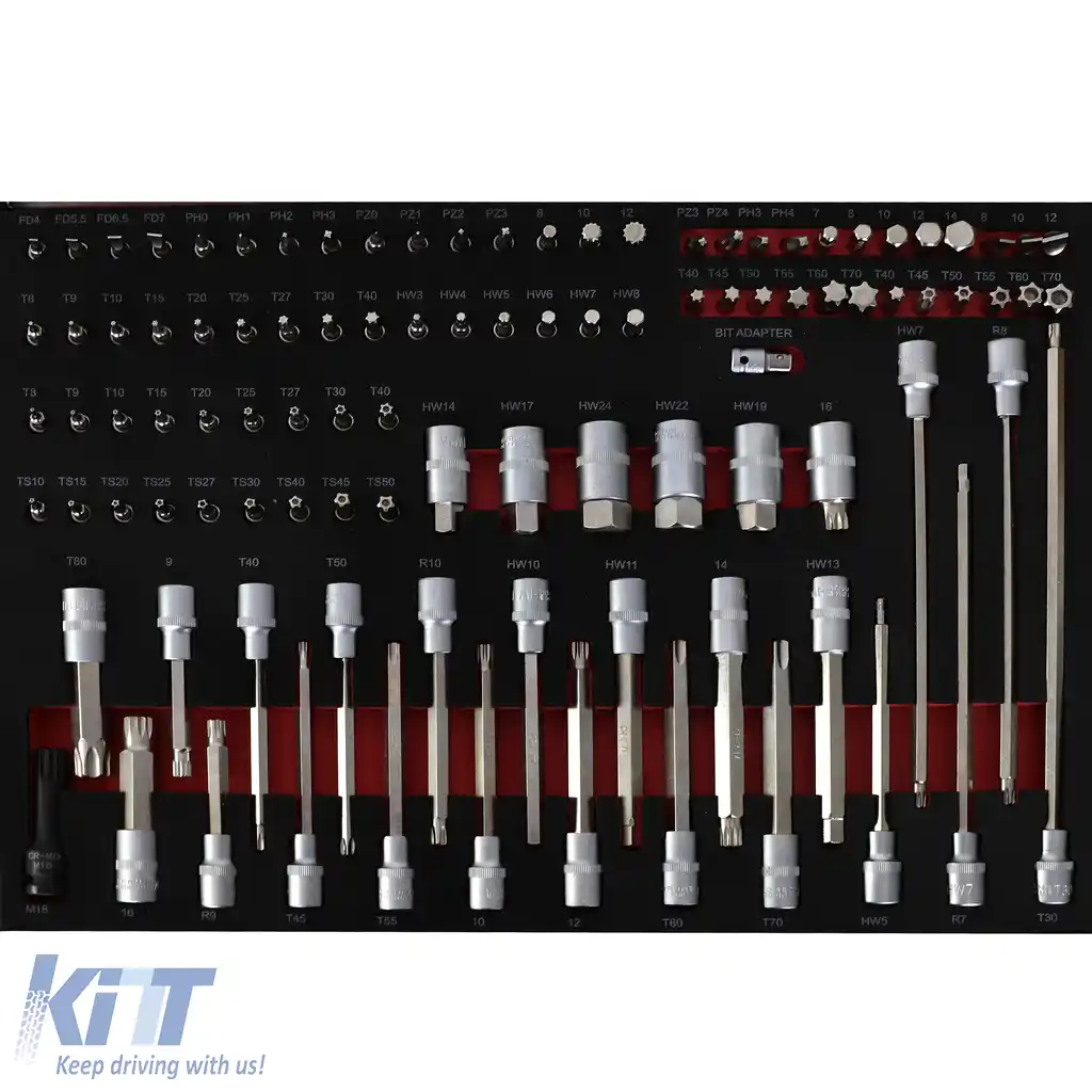 Cărucior de unelte premium, cărucior de atelier multifuncțional complet cu unelte-image-6205454