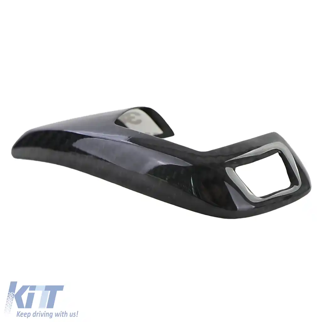 Culoare din carbon real pentru mânerele automate ale schimbătorului de viteze, potrivită pentru BMW Seria 2 F22 F23 2013-2021-image-6203222