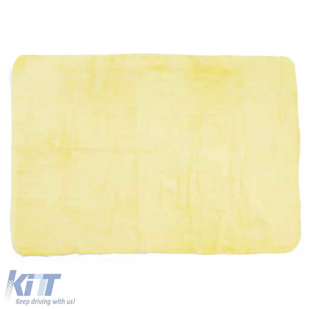Culoare Microfibra pentru Curățarea Vehiculului, Culoare Galbenă, 43x33cm-image-6191509