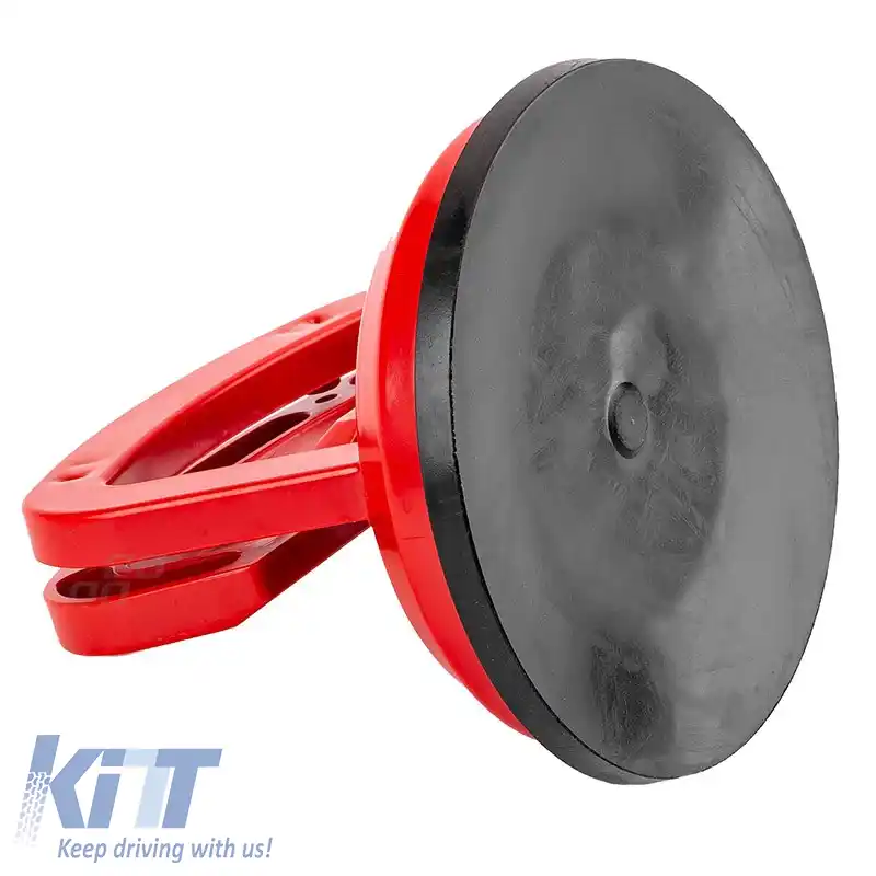 Cupă de aspirație pentru transferul sticlei 1 x 118mm diametru cu capacitate de susținere de 40kg Amio 02901 1 bucată-image-6306186