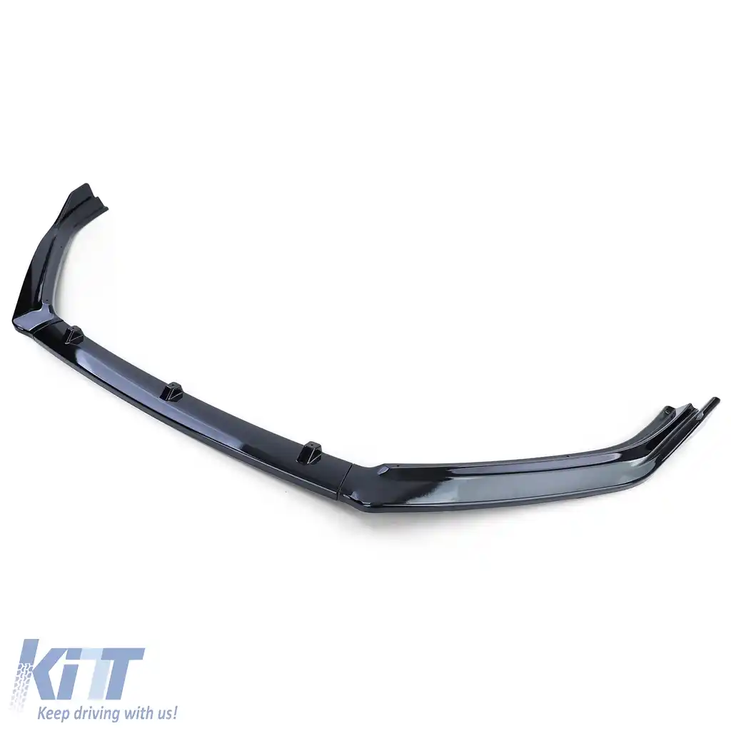 CUP spoiler frontal buza lucios negru, potrivit pentru VW Polo 5 6C 14-17-image-6202303
