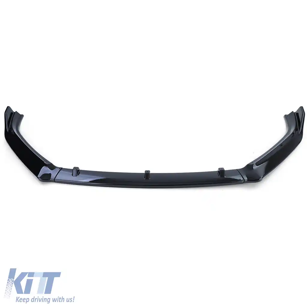 CUP spoiler frontal buza lucios negru, potrivit pentru VW Polo 5 6C 14-17-image-6202305