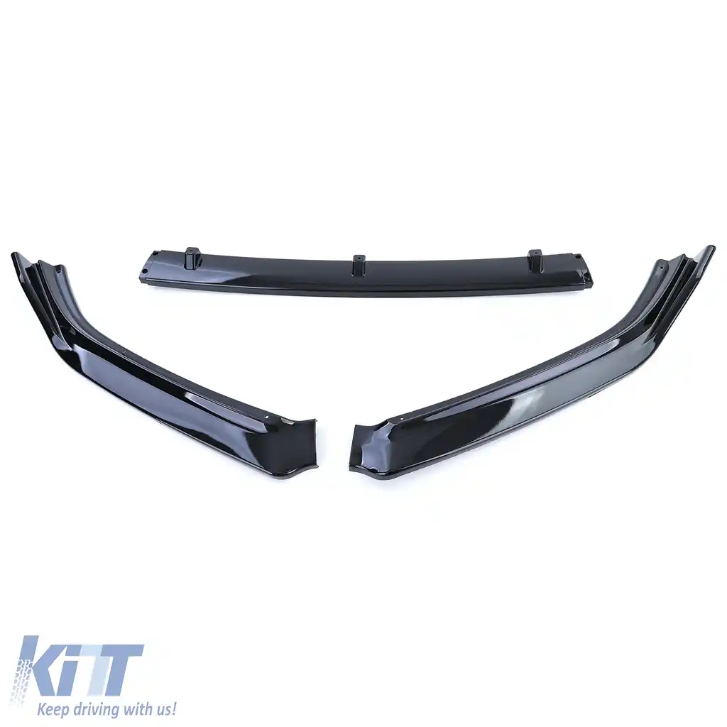 CUP spoiler frontal buza lucios negru, potrivit pentru VW Polo 5 6C 14-17-image-6202306