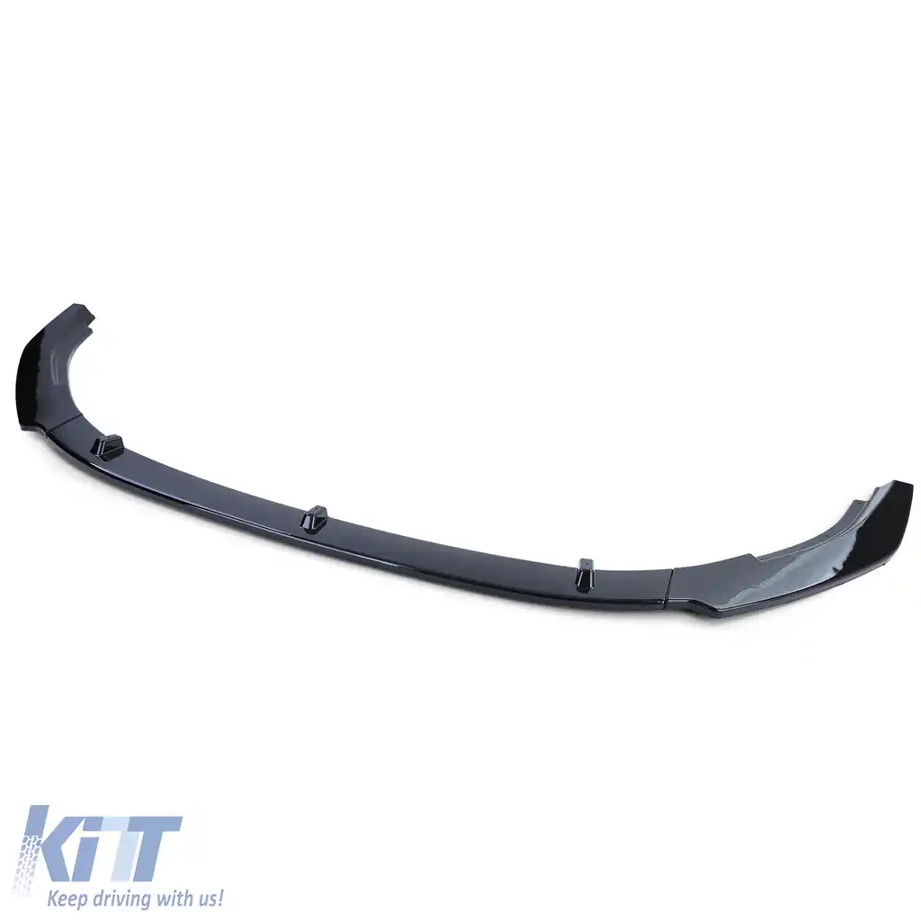 CUP spoiler frontal buza lucios negru, potrivit pentru VW Golf 6 GTI 09-13-image-6206325
