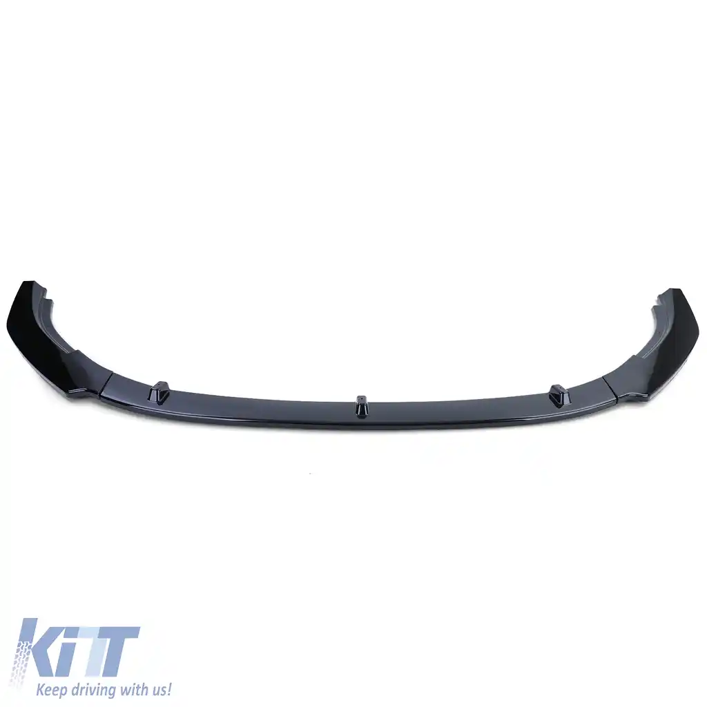 CUP spoiler frontal buza lucios negru, potrivit pentru VW Golf 6 GTI 09-13-image-6206327