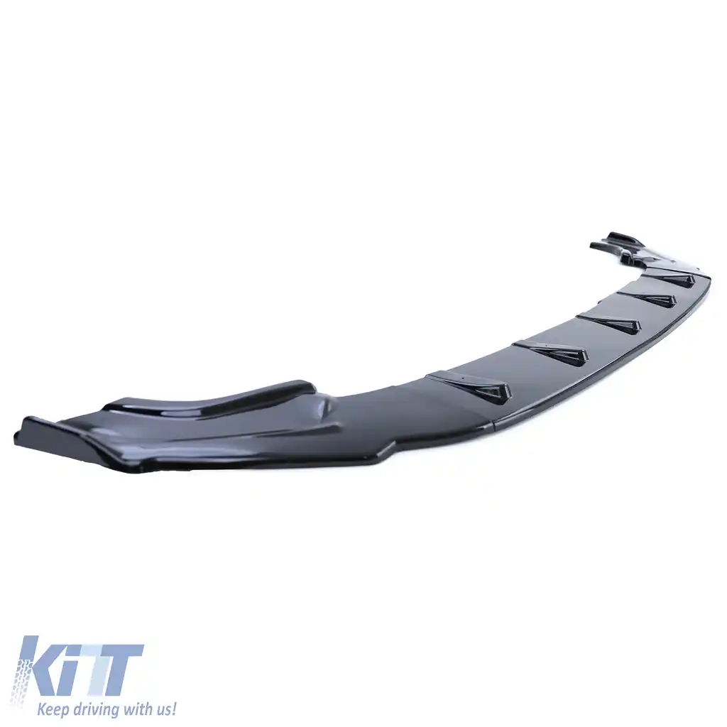 CUP spoiler frontal lip lucios negru, potrivit pentru VW Golf 7 GTI 13-20-image-6201663