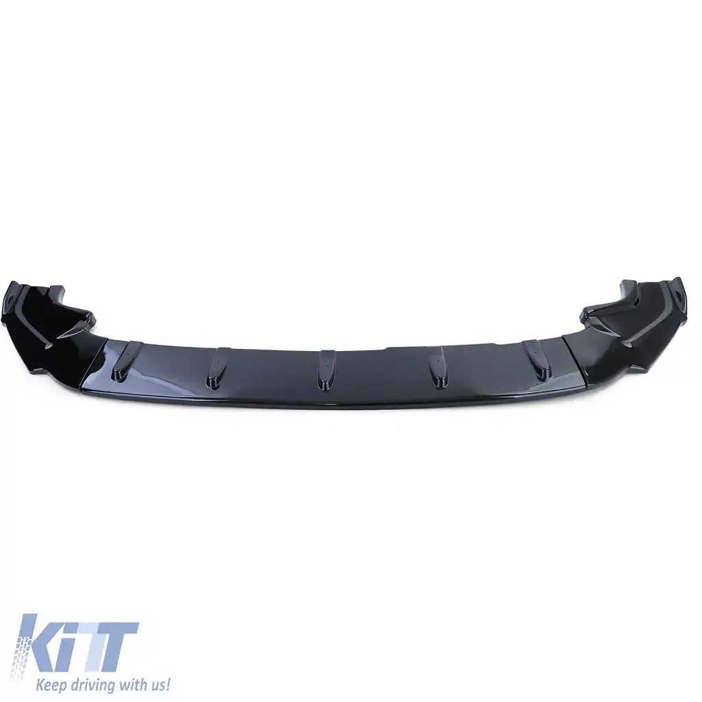 CUP spoiler frontal lip lucios negru, potrivit pentru VW Golf 7 GTI 13-20-image-6201664