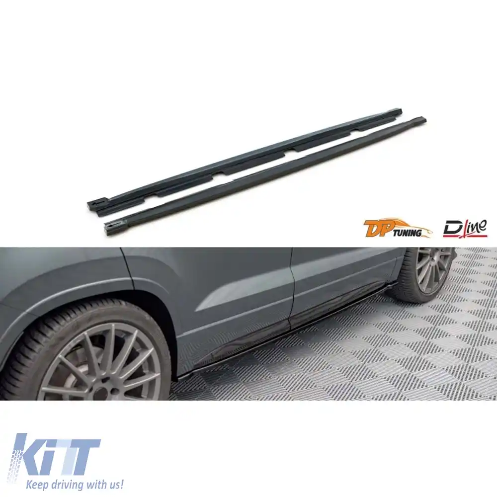image-22-Cupra Ateca Max fusta laterală inferioară în negru piano din plastic vacuum / 2021 -