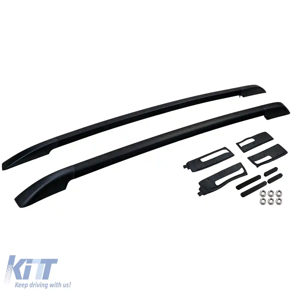 Curbă de acoperiș din aluminiu negru retrofittabilă pentru Ford Ranger T6 T7 T8 2012-2022-image-6202723