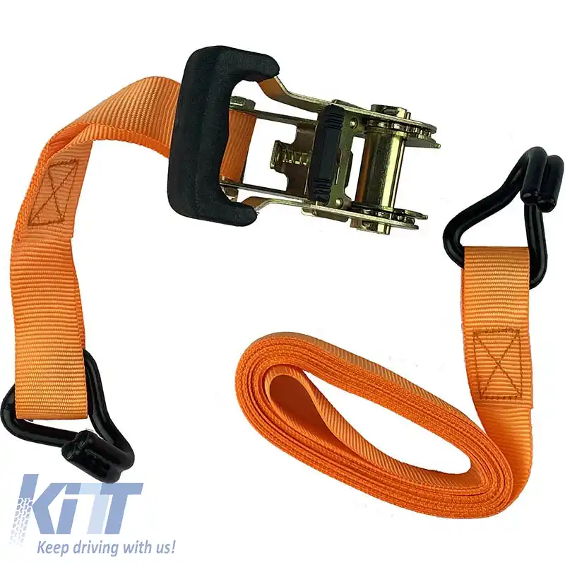 Curea de fixare cu prindere potrivită pentru max 1 tonă 3cm x 4.6 metri 2 bucăți-image-6295126