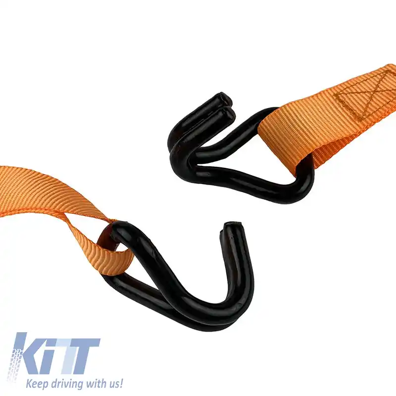 Curea de fixare cu prindere potrivită pentru max 1 tonă 3cm x 4.6 metri 2 bucăți-image-6295133