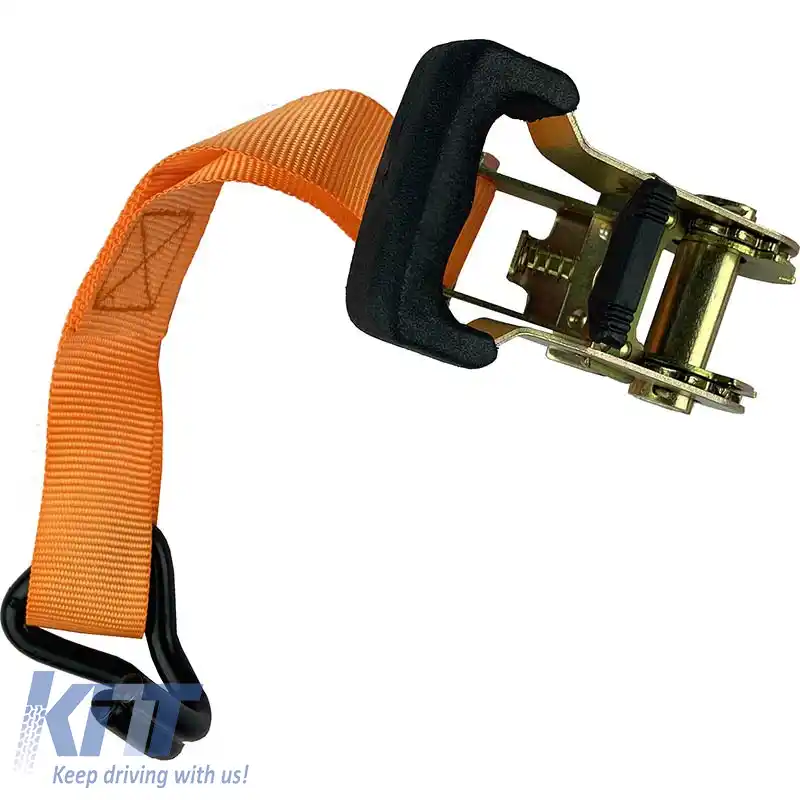 Curea de fixare cu prindere potrivită pentru max 1 tonă 3cm x 4.6 metri 2 bucăți-image-6295134