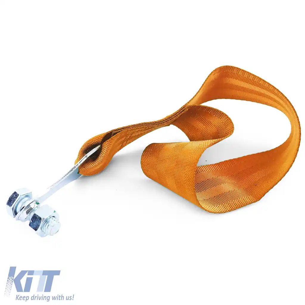 Curea de remorcare motorsport din țesătură universală 26.5cm portocalie-image-6199020