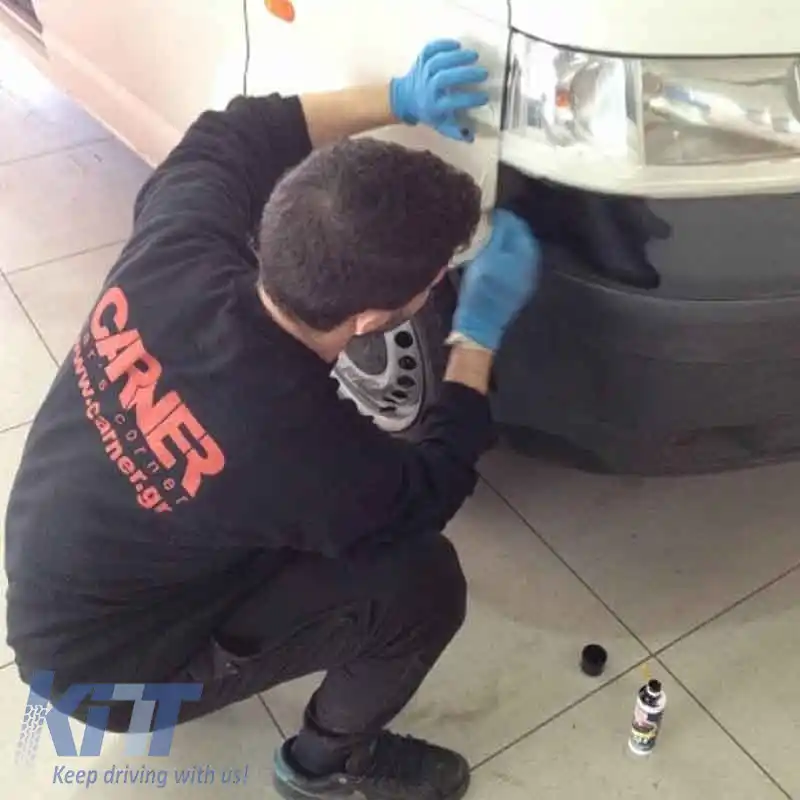 Curățător Bumper și Protector Negru Arexons 7115-image-6290554