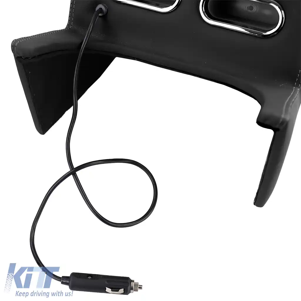 Cutie de depozitare pentru cotiera centrala neagra, potrivita pentru Mercedes V-Class W447-image-6204761