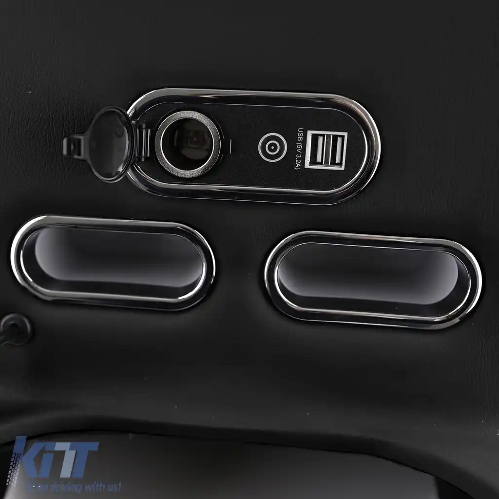 Cutie de depozitare pentru cotiera centrala neagra, potrivita pentru Mercedes V-Class W447-image-6204766