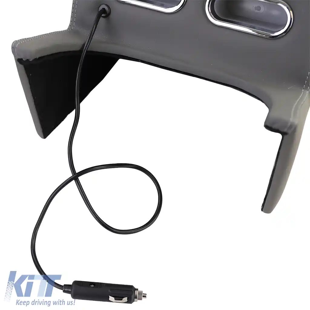 Cutie de depozitare pentru cotiera consola centrală gri, potrivită pentru Mercedes V-Class W447-image-6204644