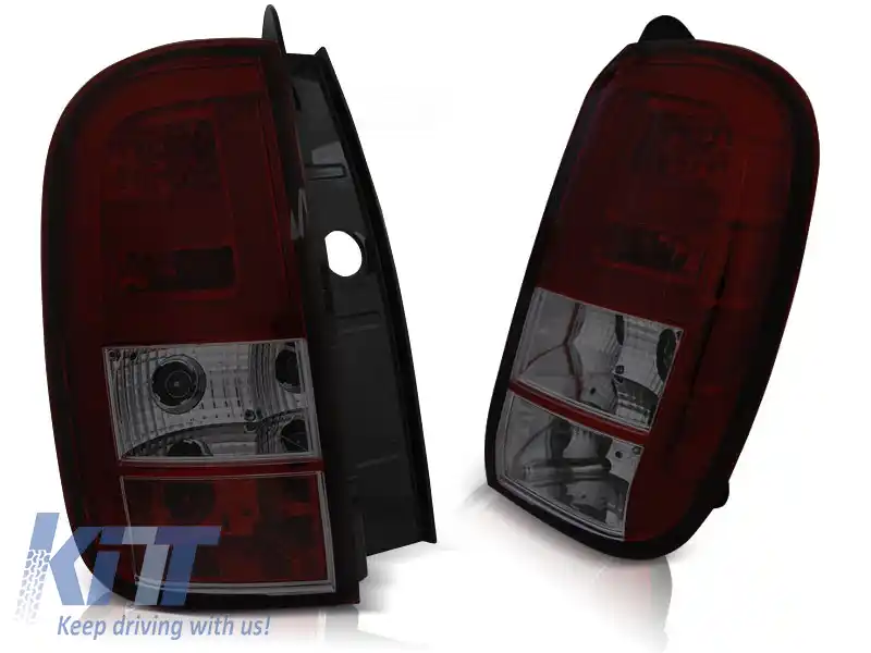 DACIA DUSTER 04.10- BARĂ LED FUMOASĂ ROȘIE