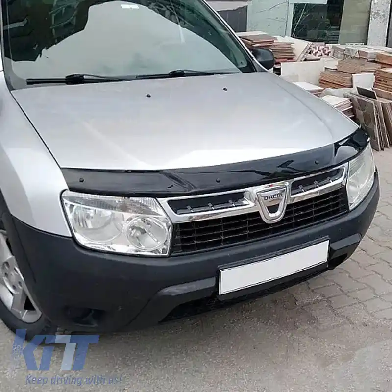 Deflector capotă potrivit pentru Dacia Duster 2010-2017 Culoare Neagră-image-6327666