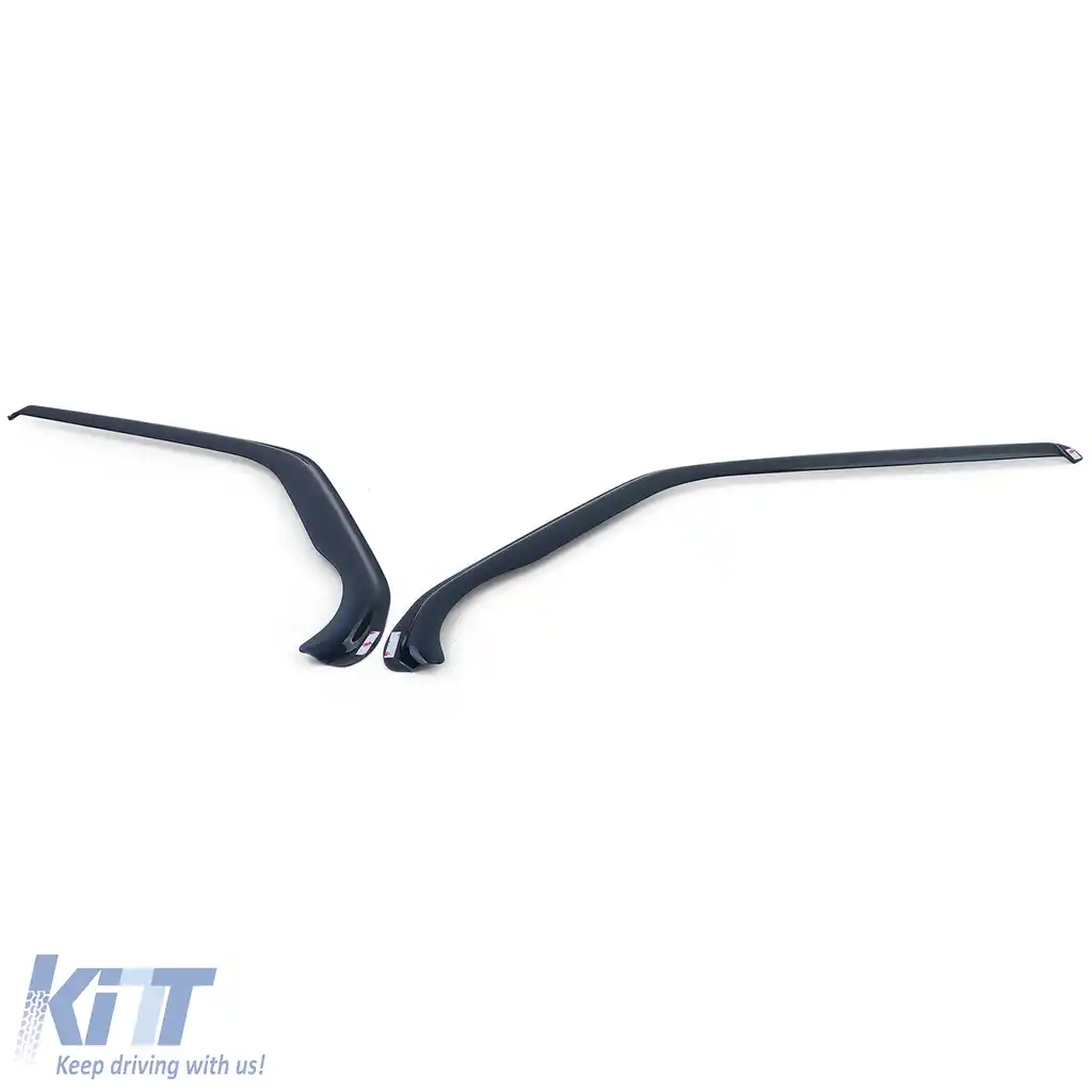 Deflector de vânt, deflector de ploaie, protecție împotriva vântului, negru fum pentru VW T4 bus transporter-image-6192360