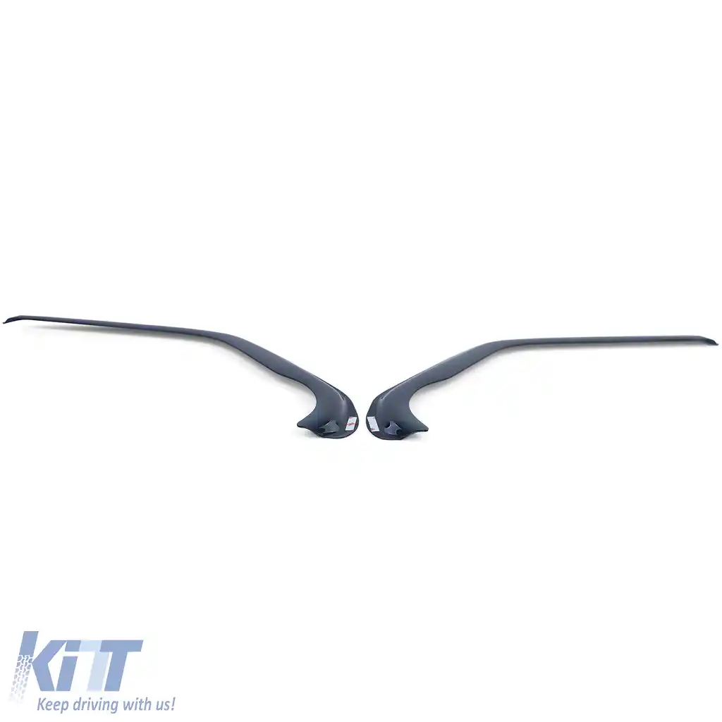 Deflector de vânt, deflector de ploaie, protecție împotriva vântului, negru fum pentru VW T4 bus transporter-image-6192361