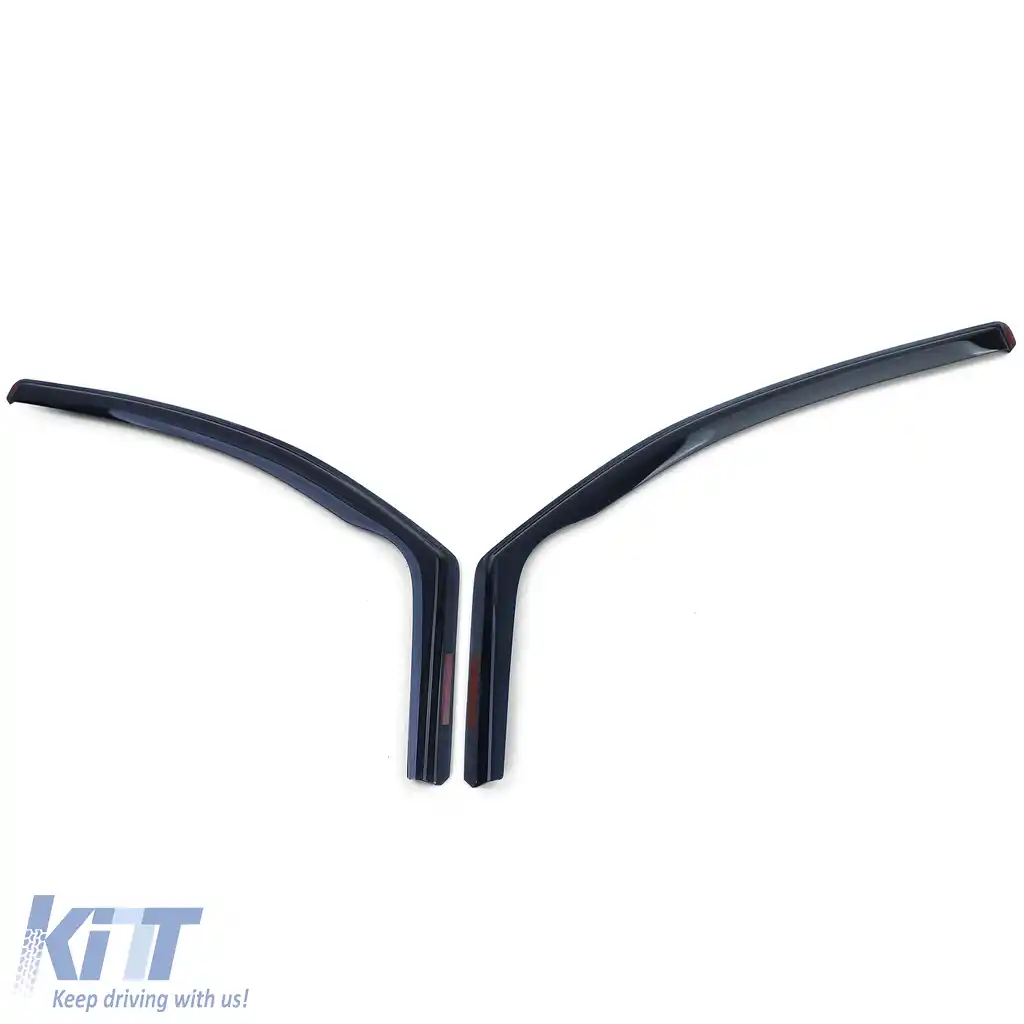 Deflector de vânt, deflector de ploaie, protecție împotriva vântului, negru fum pentru VW Caddy 3 04-15-image-6192369