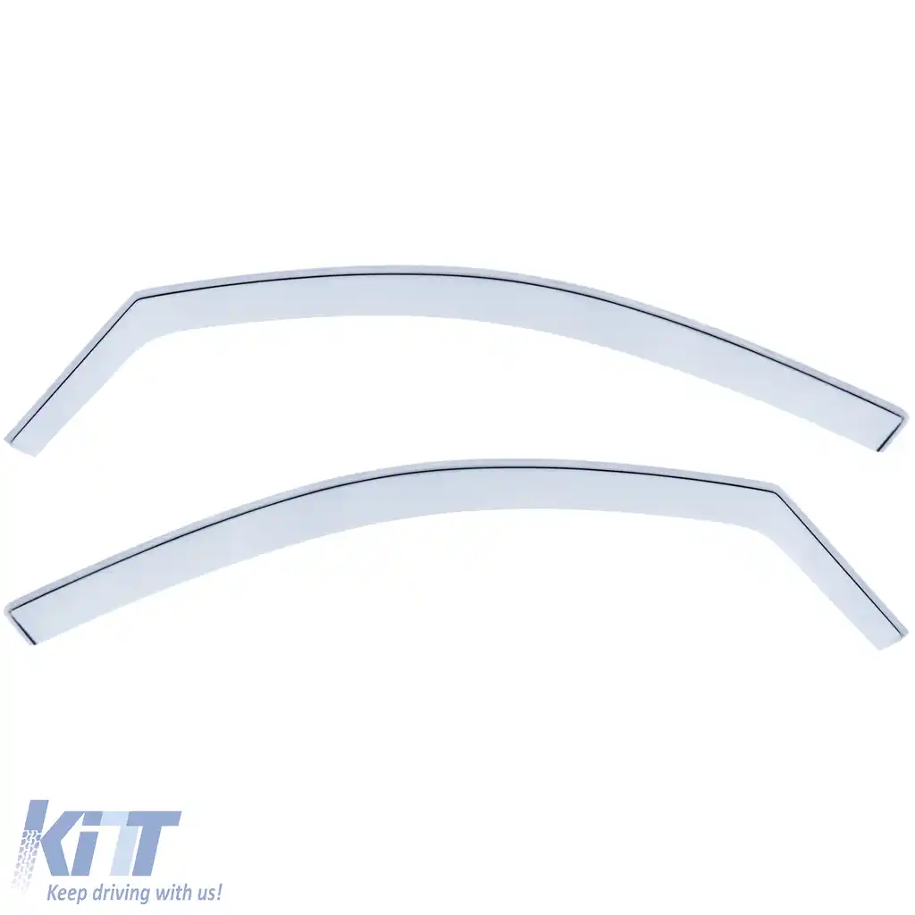Deflector de vânt, deflector de ploaie, protecție împotriva vântului, transparent, potrivit pentru VW Tiguan 5N 07-15-image-6204982